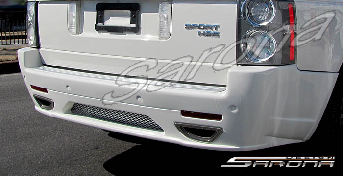 Custom Range Rover HSE  SUV/SAV/Crossover Rear Bumper (2003 - 2012) - $980.00 (Part #RR-007-RB)